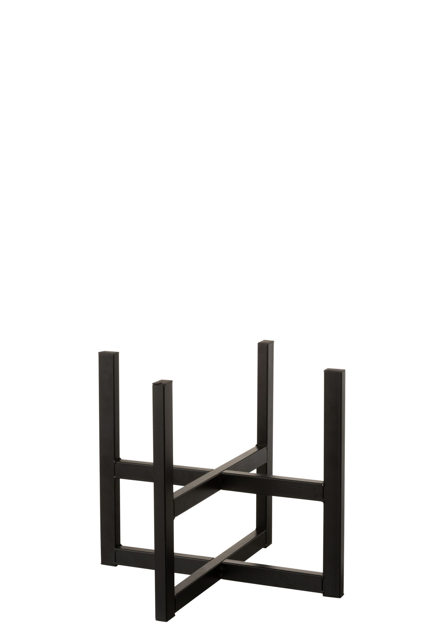 Pied pour cache-pot/panier elsa metal noir small