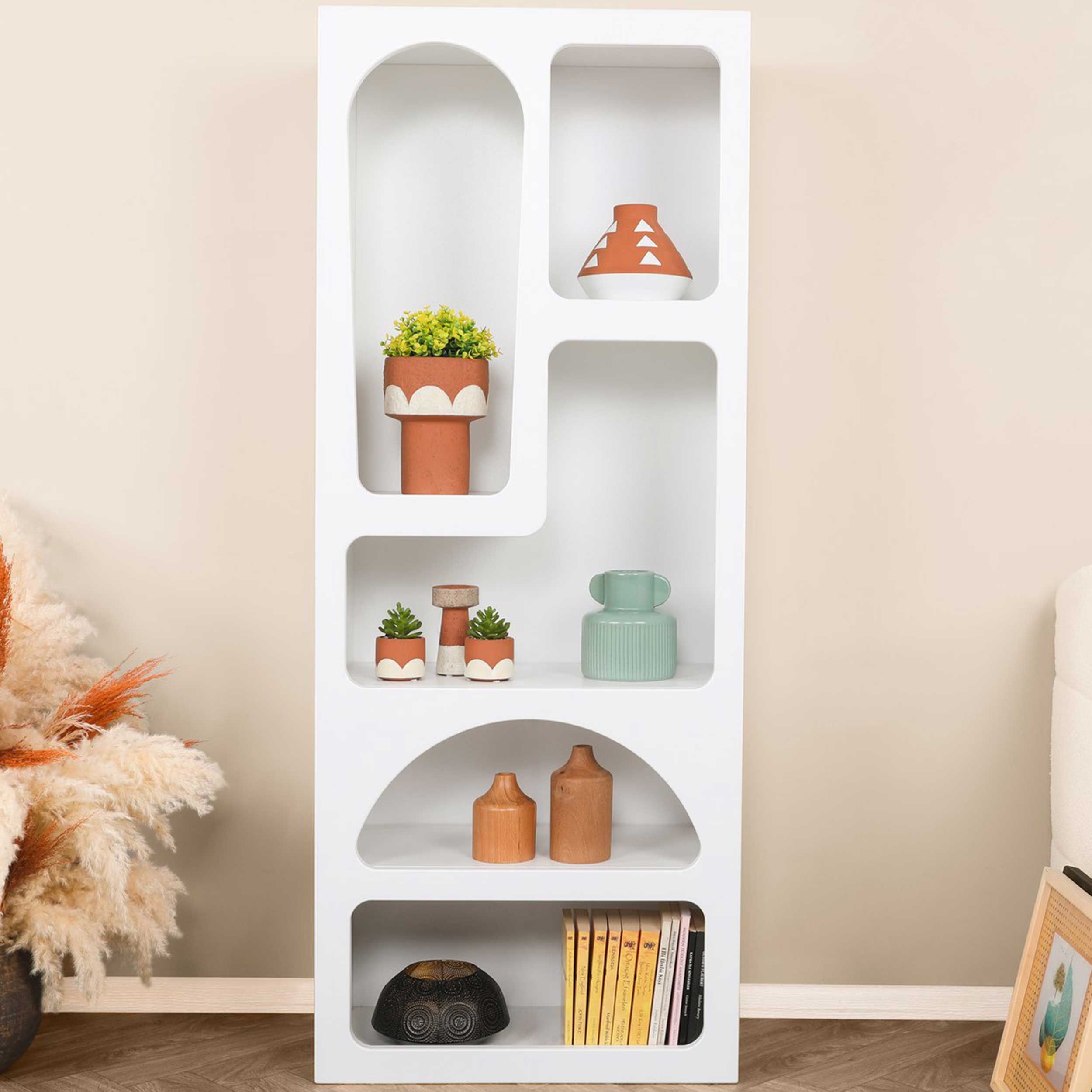 Venüs Bibliothèque | 100 % MÉLAMINE | Blanc