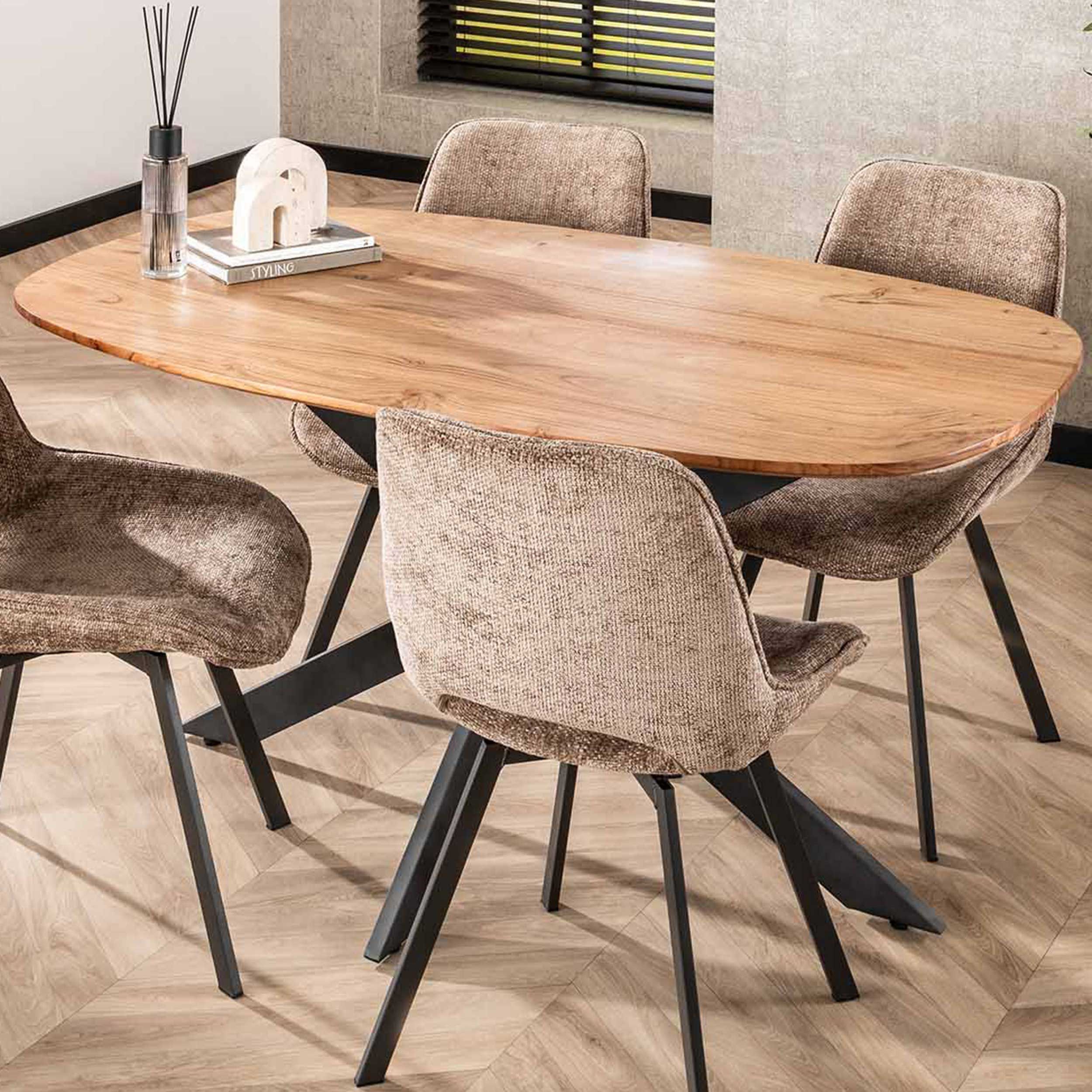 Arhus Solid 150 cm Table de salle à manger - Bois d'acacia