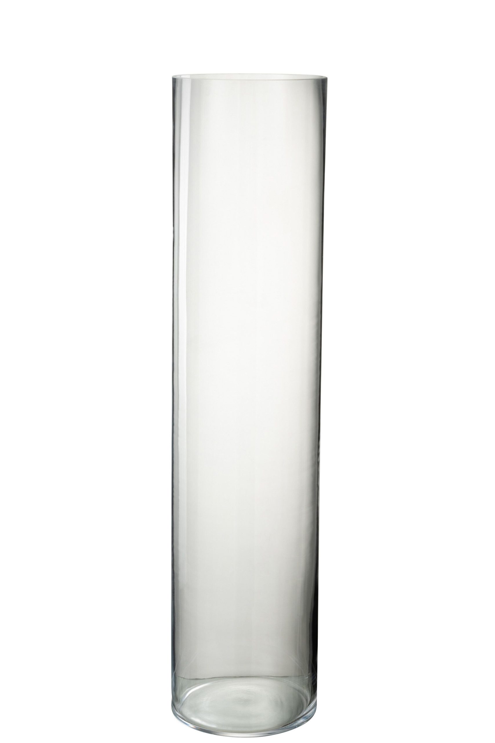 Vasse tube verre transparent