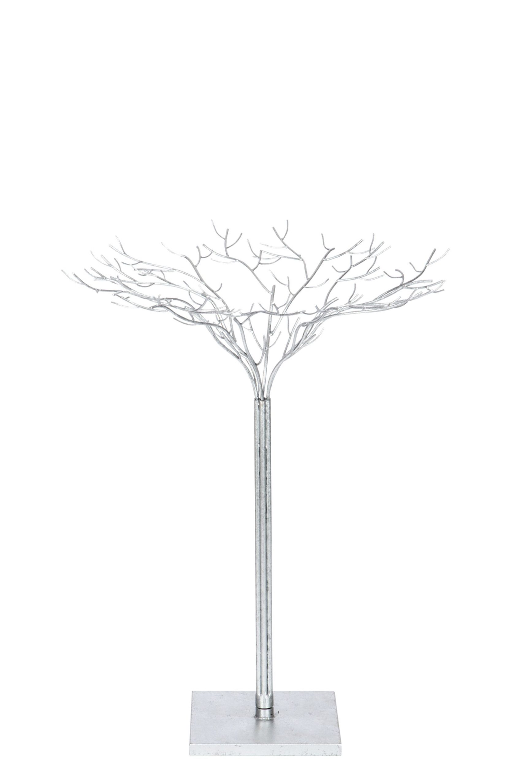 Arbre fer forge argent medium 62x62x80cm