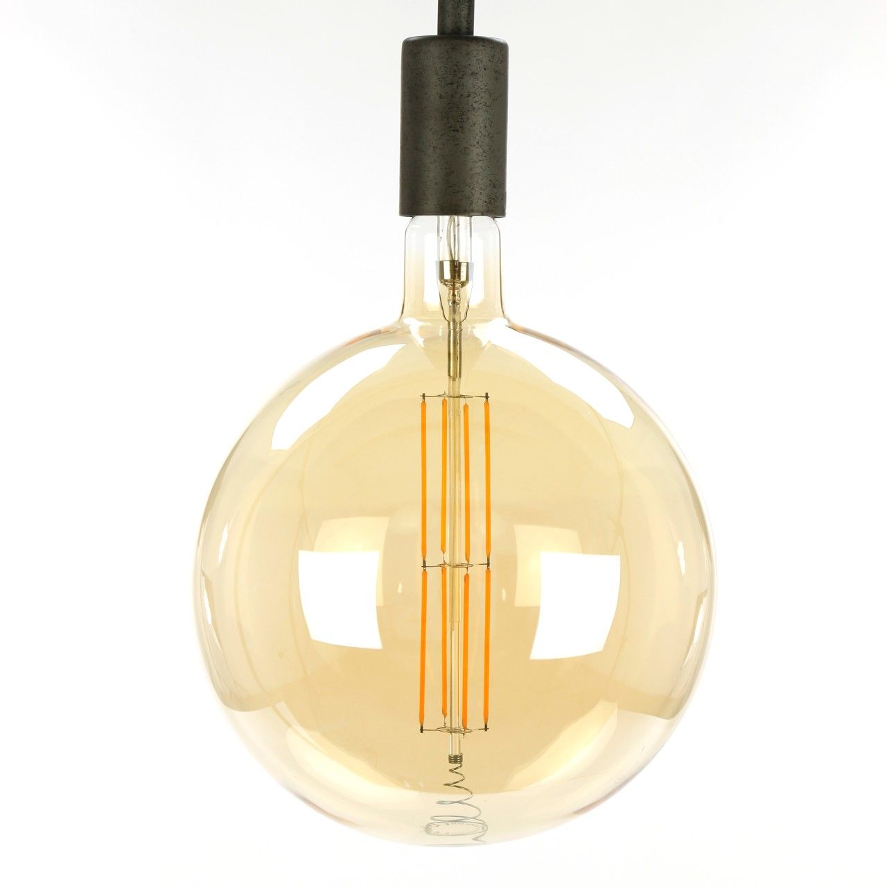 Ampoule LED à filament globe ⌀20 - ambre