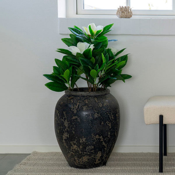 Pot en terre cuite gris Capelo - Ø44x49 cm