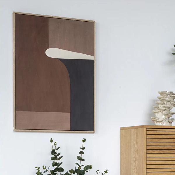 Cape Town Canvas Print - Brown/Beige | No.2 50x70 cm