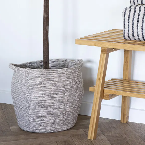 Panier Lamas - Beige, 2-Pack | Coton