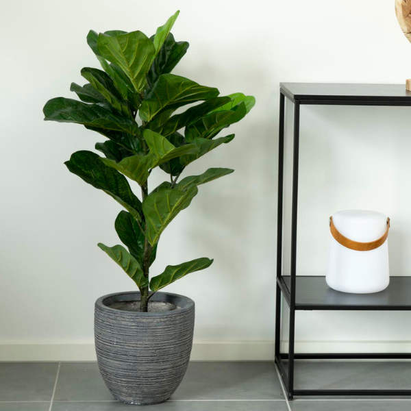 Arbre à feuilles de violon vertes - 100cm | Plante Artificielle