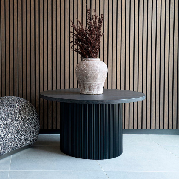 Boavista Dark Brown Coffee Table | Ø80x45 cm | MDF