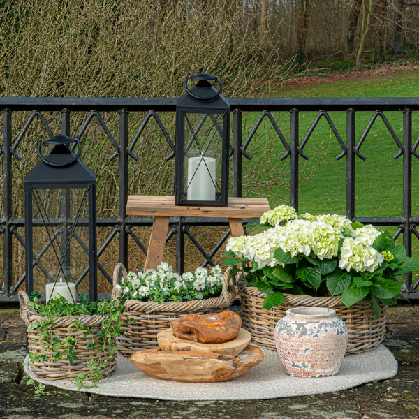 Naturally Chic Kuta Planters Set of 3 (Jardinières Kuta)