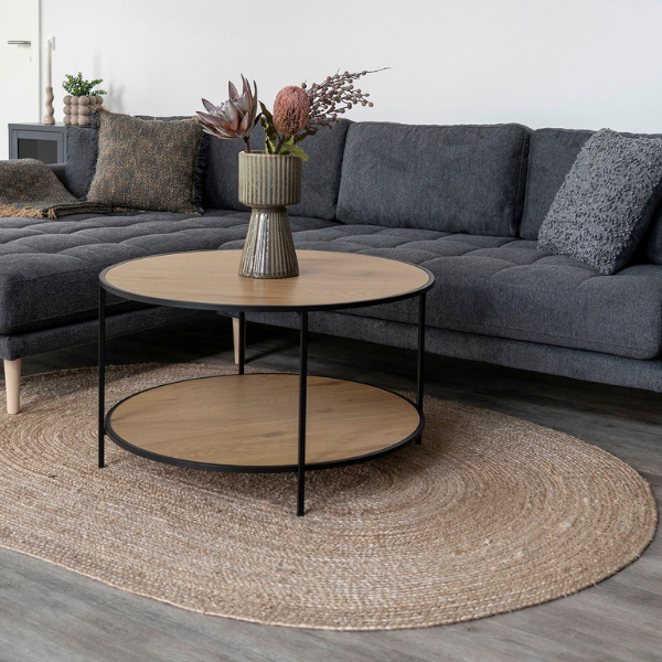 Tapis Bombay en jute naturel tressé - 140x200 cm