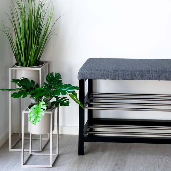 Marla Flowerpots - Beige/Grey Set of 2