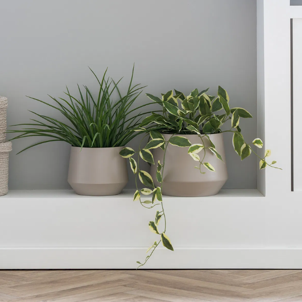 Trofa Steel Flower Pot Set - Sand