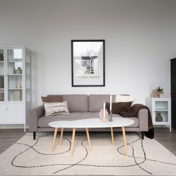 Tapis Tampa - 160x230 cm - coton