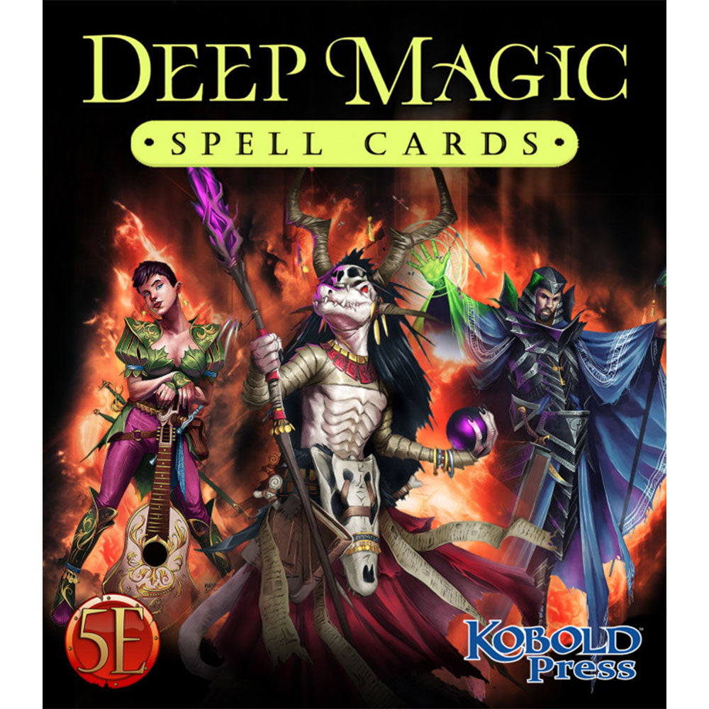 Boîte d'affichage des cartes de sort Magic Deep