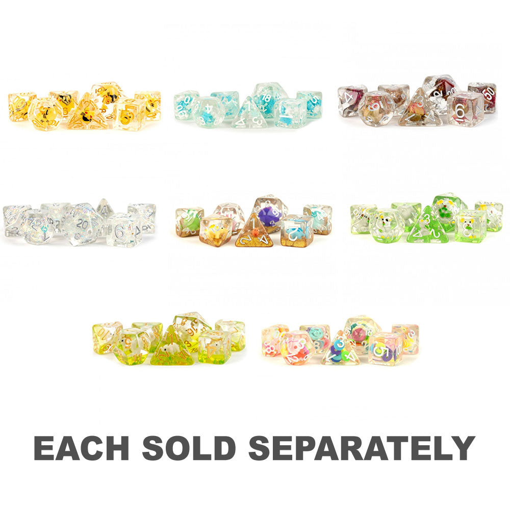 Dice de dés polyédrique à résine infusée MDG 16 mm