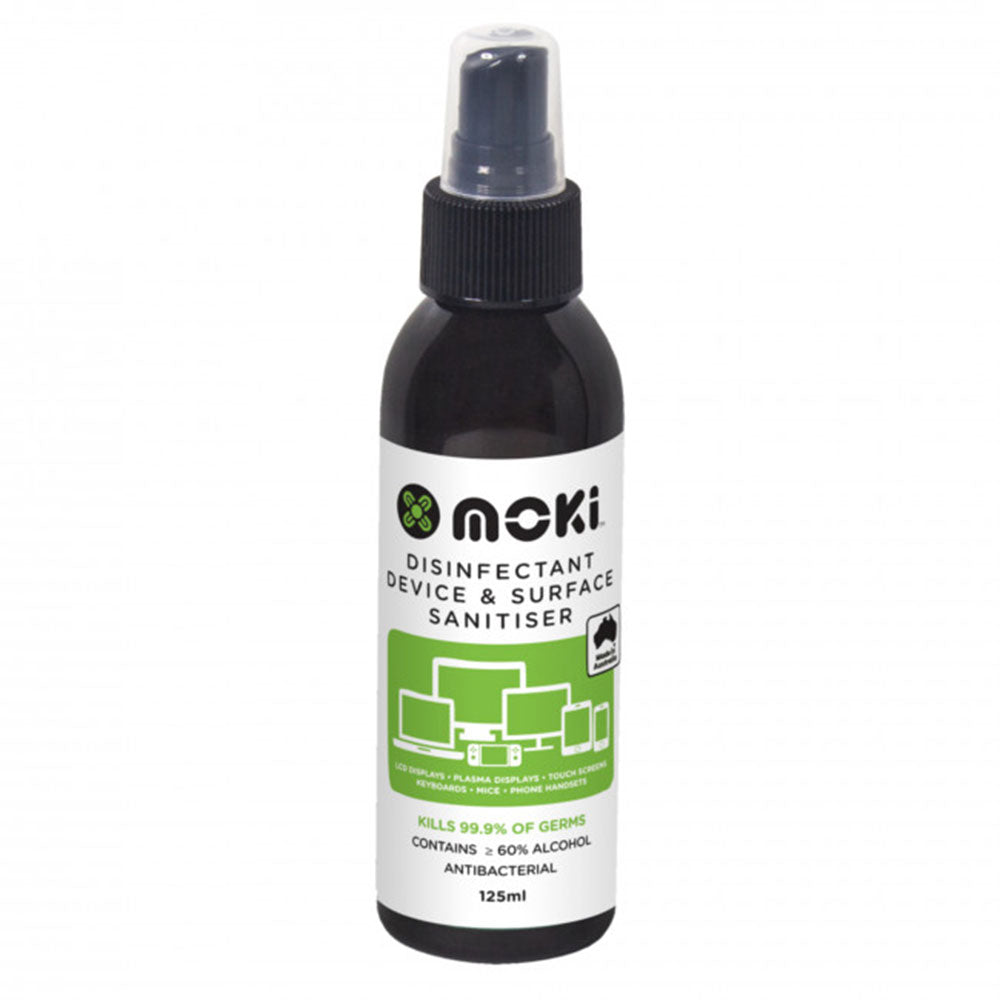 Dispositif désinfectant de Moki et désinfectant de surface (125 ml)