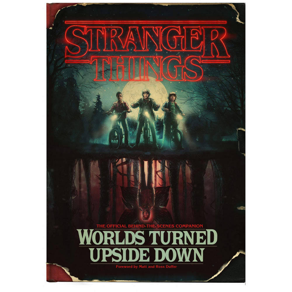 Stranger Things Worlds s'est retourné à l'envers (couverture rigide)