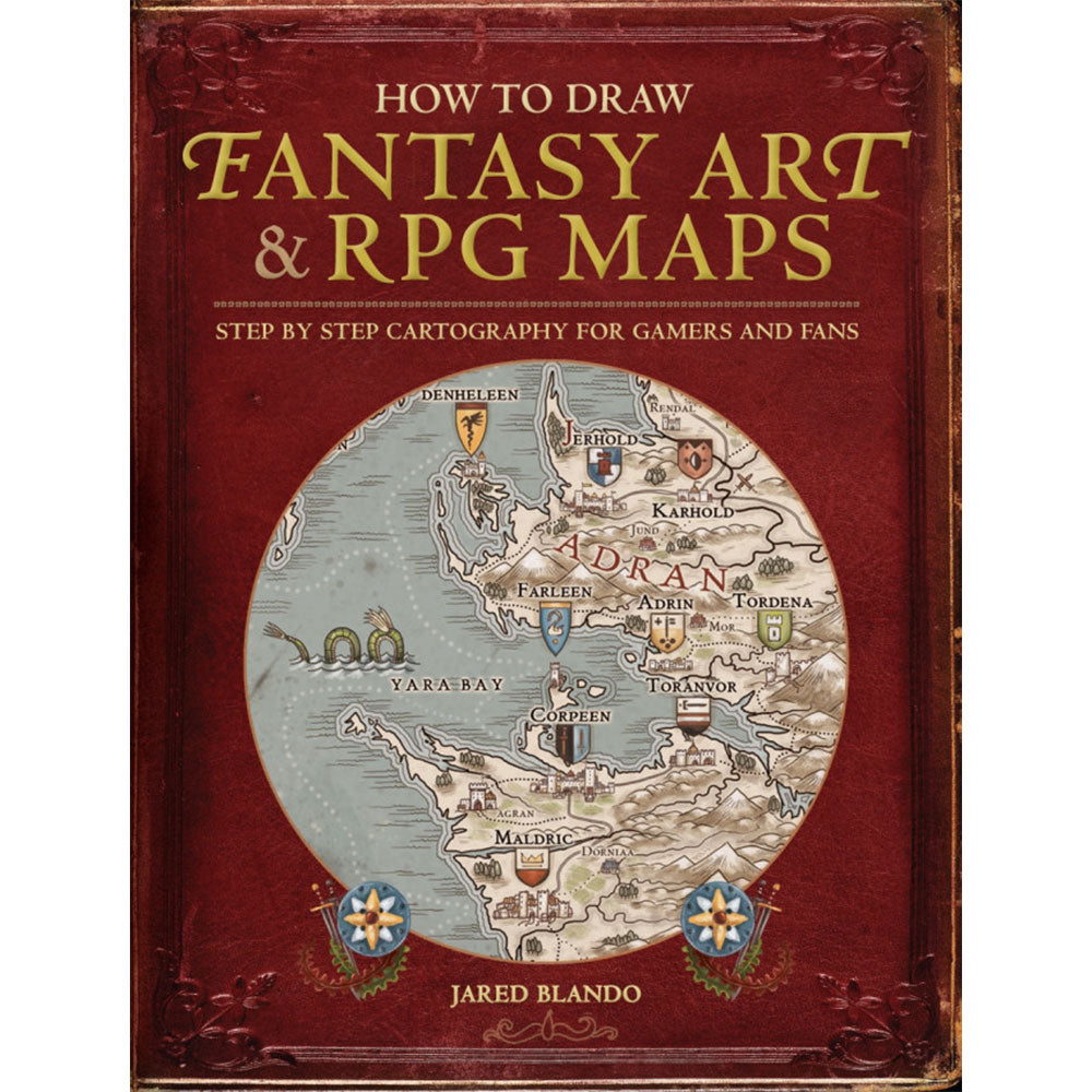 Comment dessiner Fantasy Art et RPG Maps Cartography Book