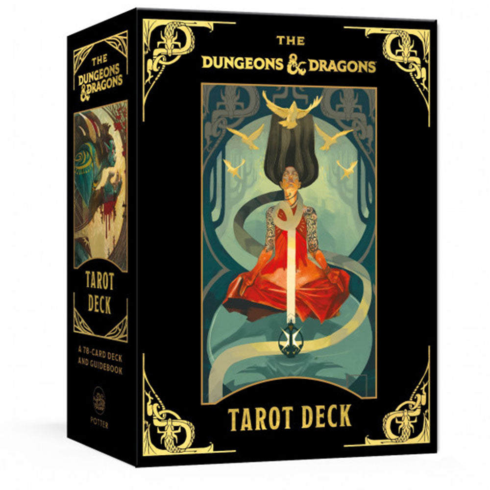 D&D Game Tarot Tarot Deck 78-Card Deck & Guidebook