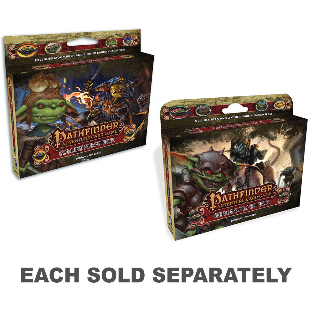 Jeu de cartes d'aventure pathfinder jeu de classe gobelins