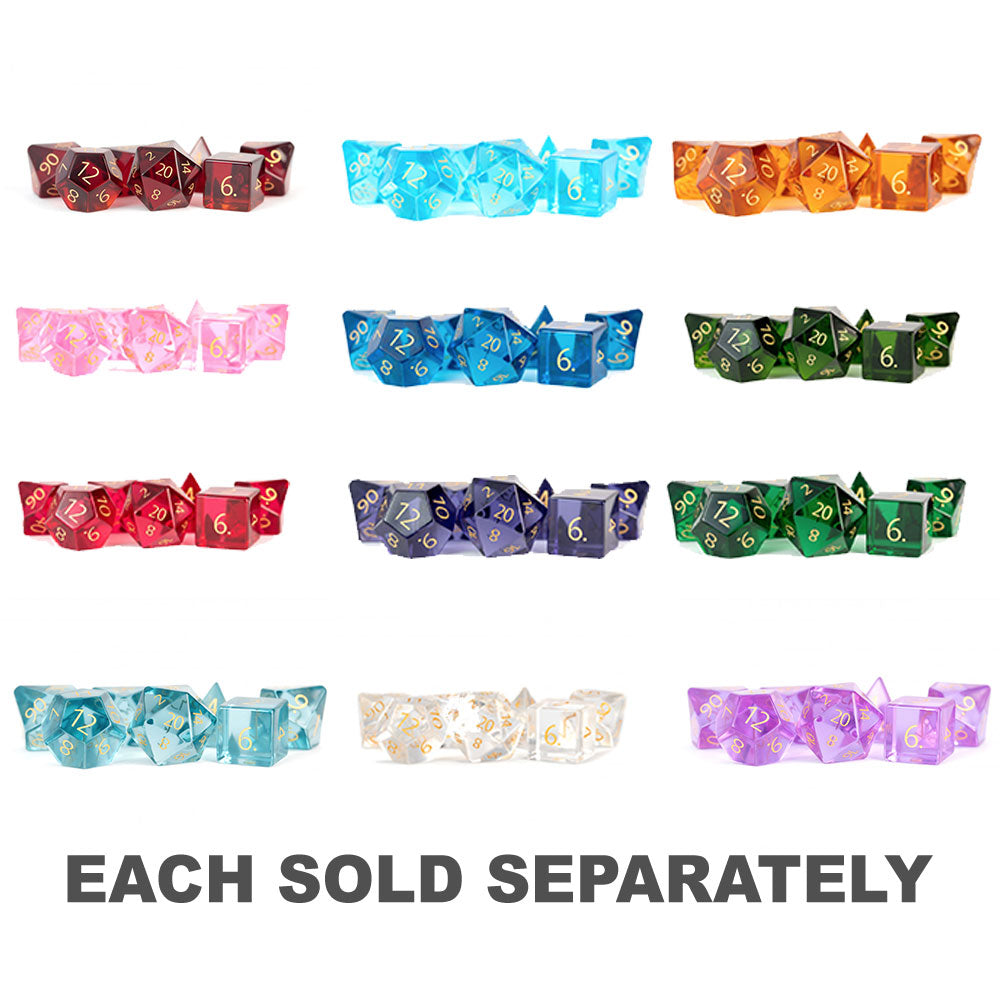 Dice de pierre de naissance en verre de zircon gravé MDG