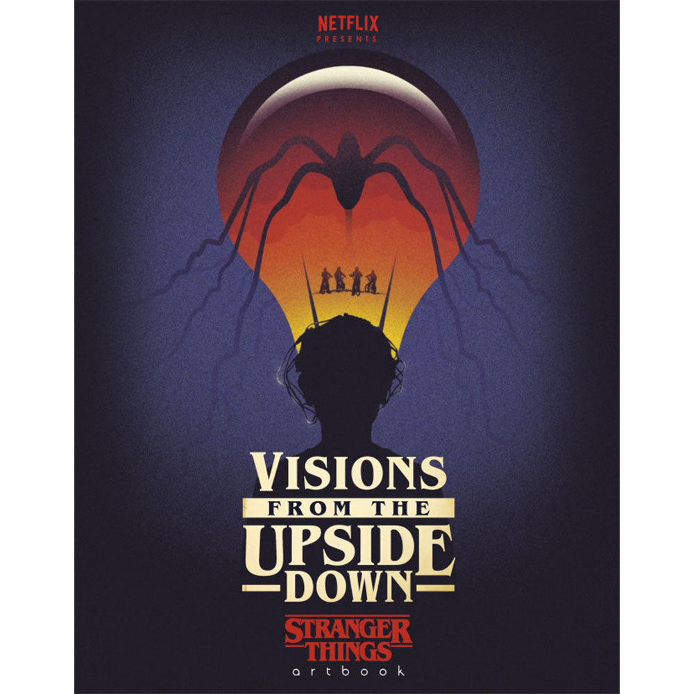 Visions de la hausse d'un livre d'art Stranger Things