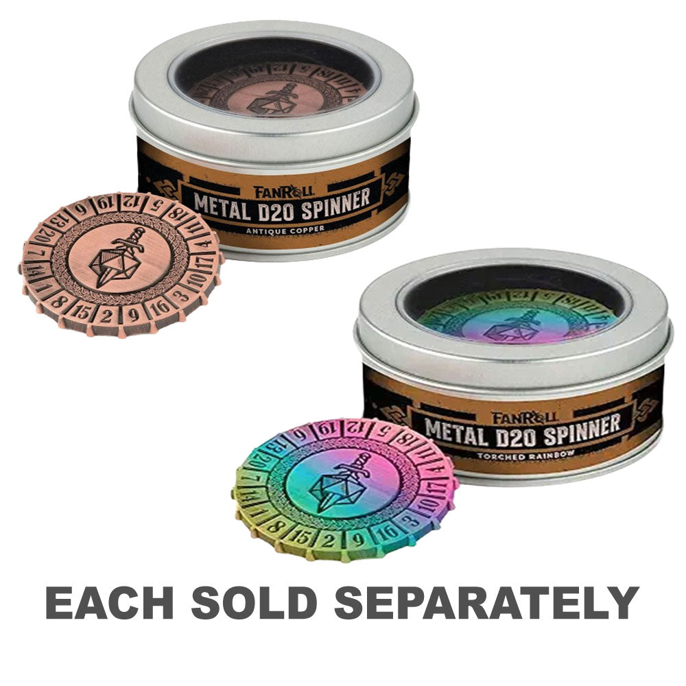 MDG Metal D20 Spinner