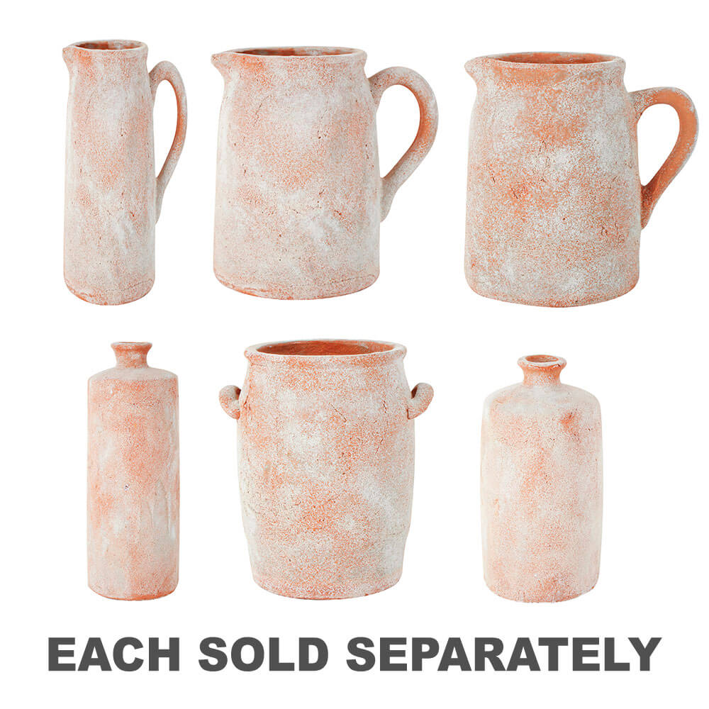 NOOR Terracotta Dish Poud Vase