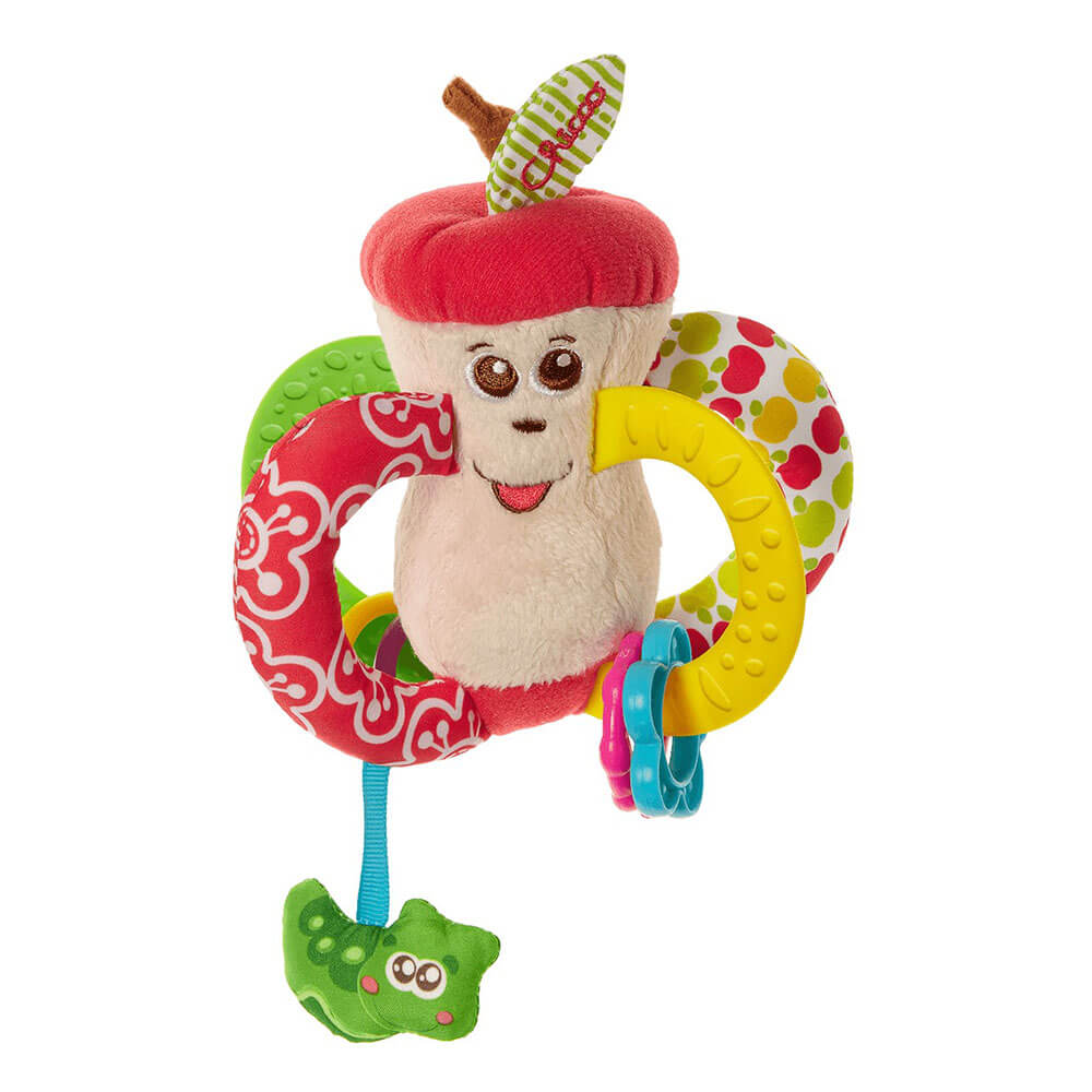 Chicco Toy Facile To Grip Apple Textile en peluche