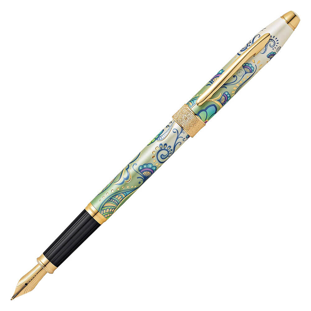 Cross Botanica Green Day Lily 23CT FINE FOUNTAIN PENS