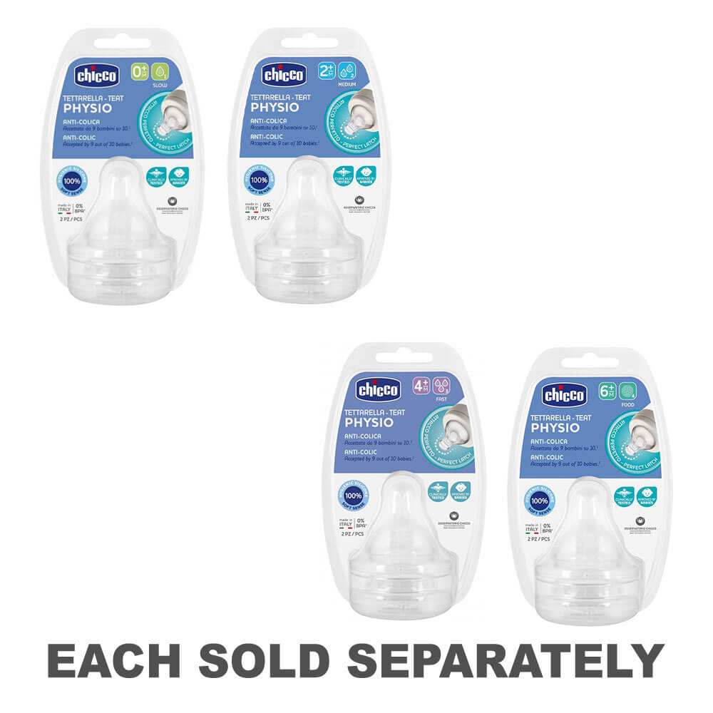 Chicco Perfect5 Tice de silicium anti-clicon 2pc