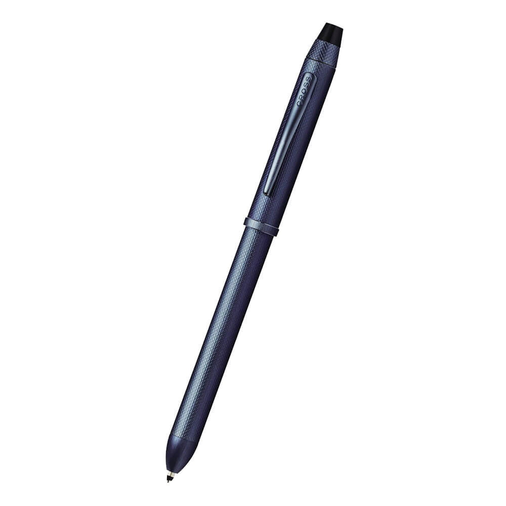 Cross Tech3 + stylo multifonction avec PVD bleu foncé