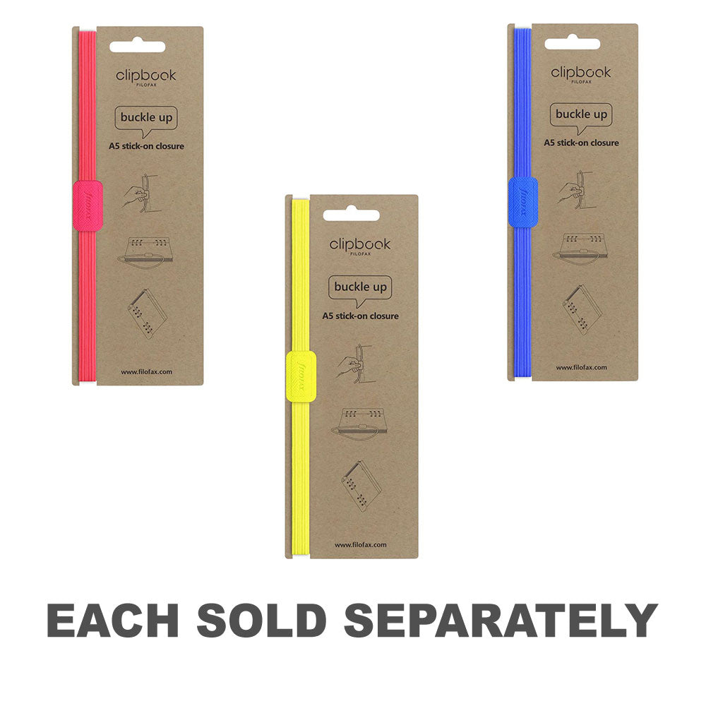 Filofax Saffiano A5 Clipbook élastique