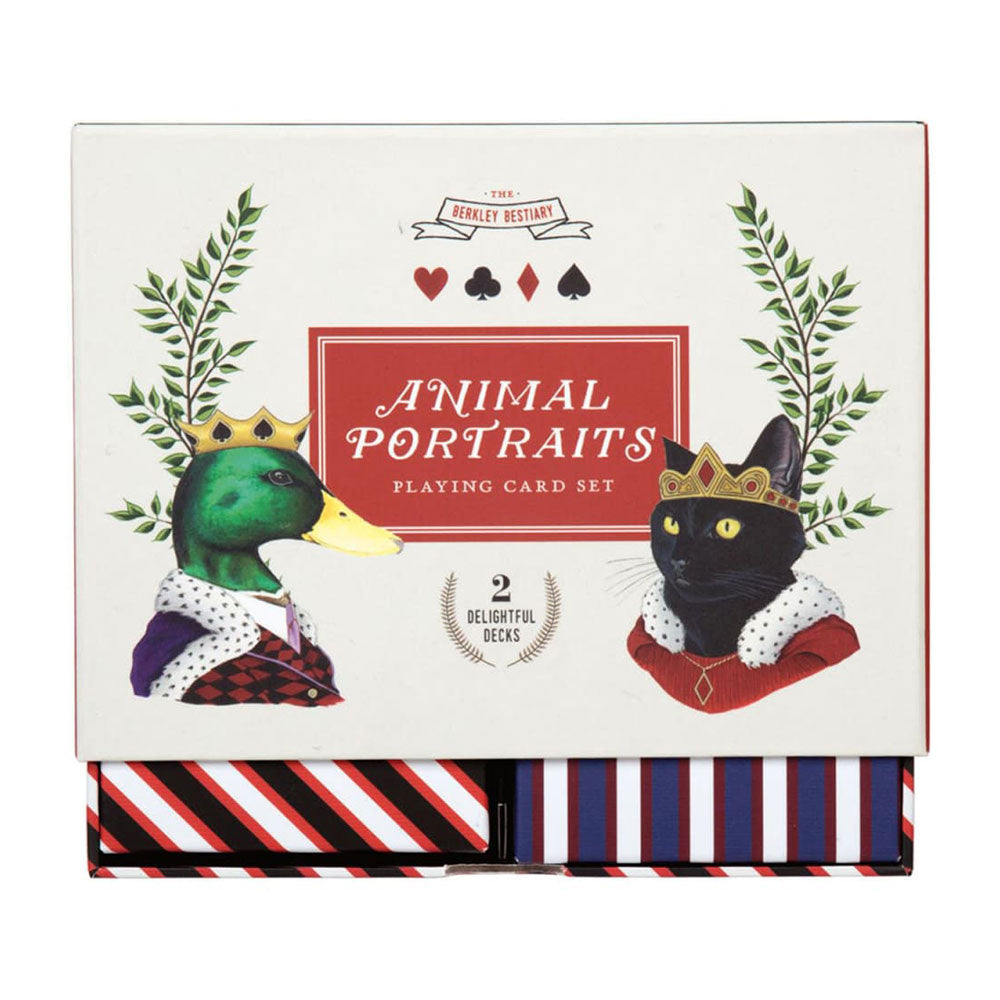 Berkley belliary animaux portraits de cartes à jouer