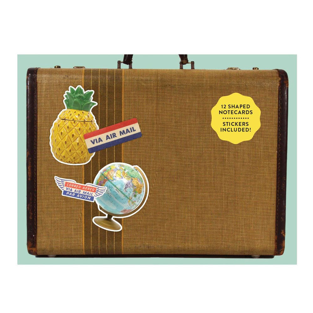 Portfolio en forme de vintage Galison Phat Dog