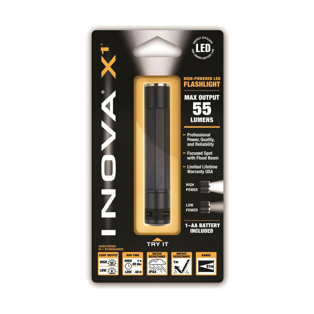 Lampe de poche Nite Ize X1 Black Body Mode