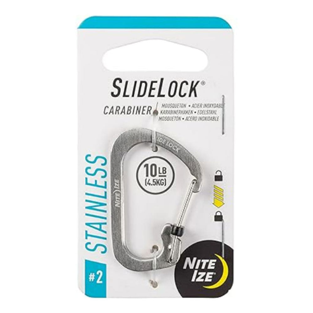 Nite ize en acier inoxydable Slidelock Carabiner # 2