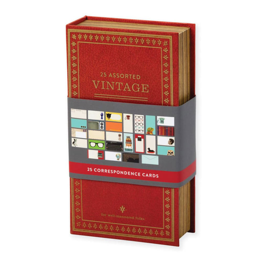 Cartes de correspondance vintage de Galison Phat Dog