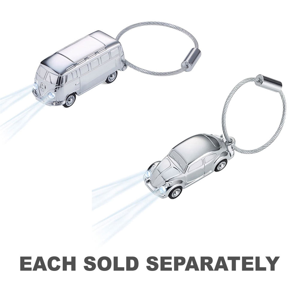 Troika VW Vehicle Keyring avec lumière LED (argent)