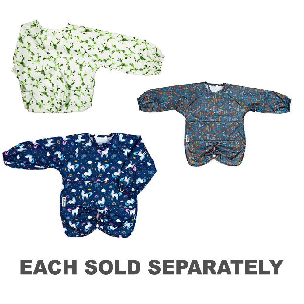 Silly Billyz Nylon High Chair Longsleeve Hugger Bib