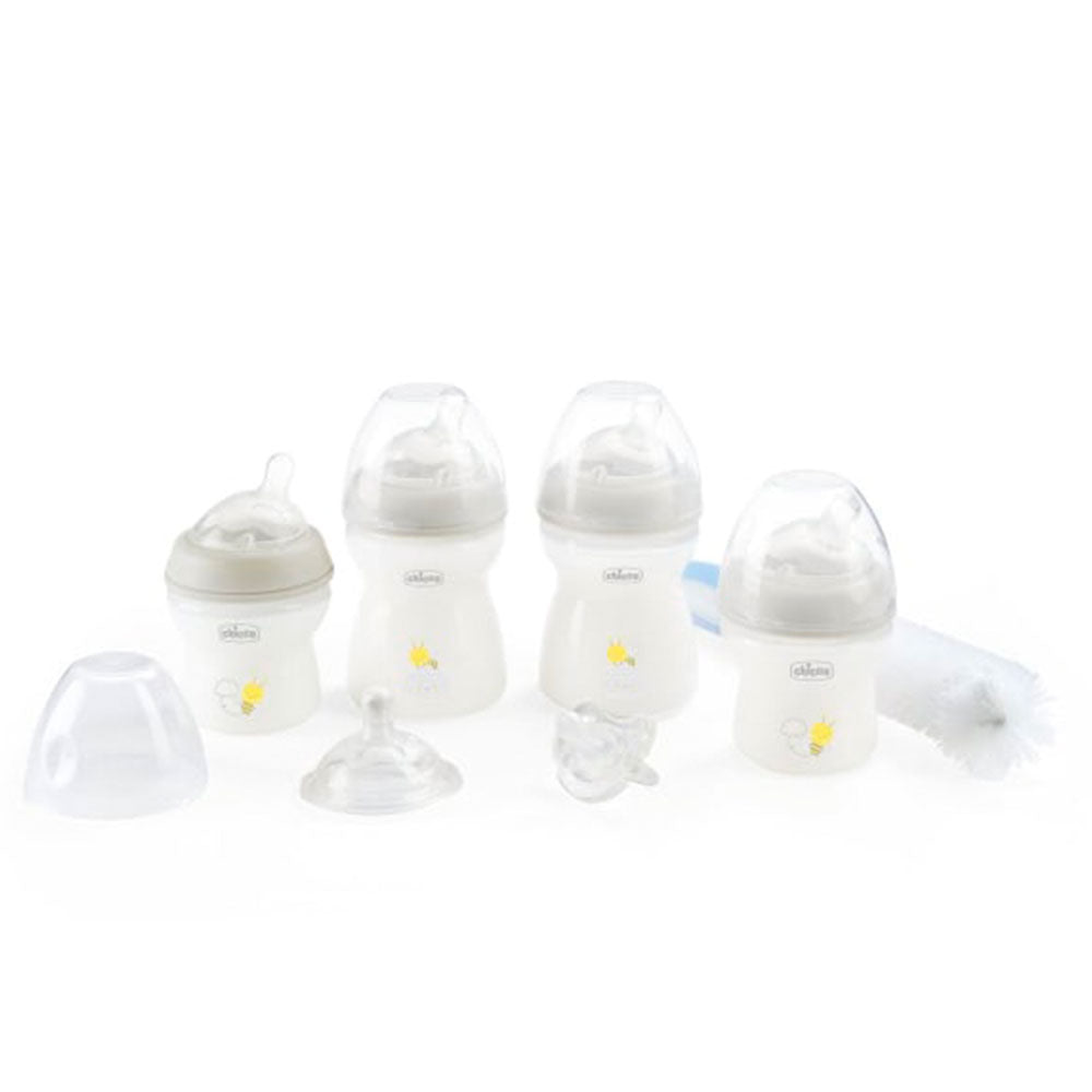 Chicco Natural Bottle Starter Set Great Bee Design