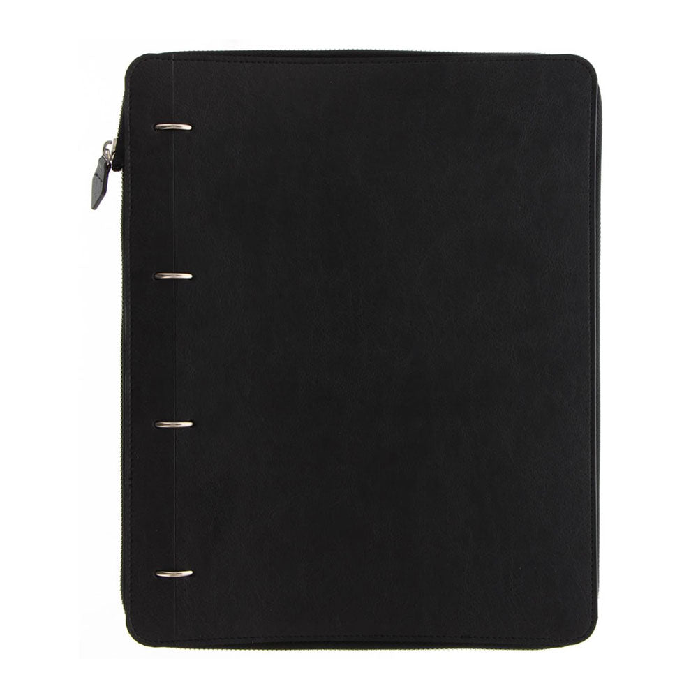 Filofax Monochrome A4 Zip Clipbook (noir)