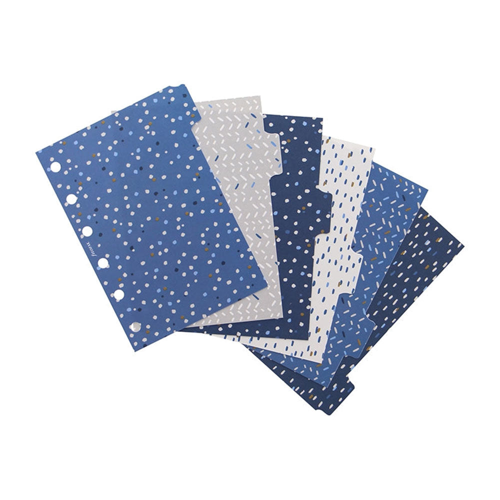 Filofax Indigo Pocket Organizer Dividers