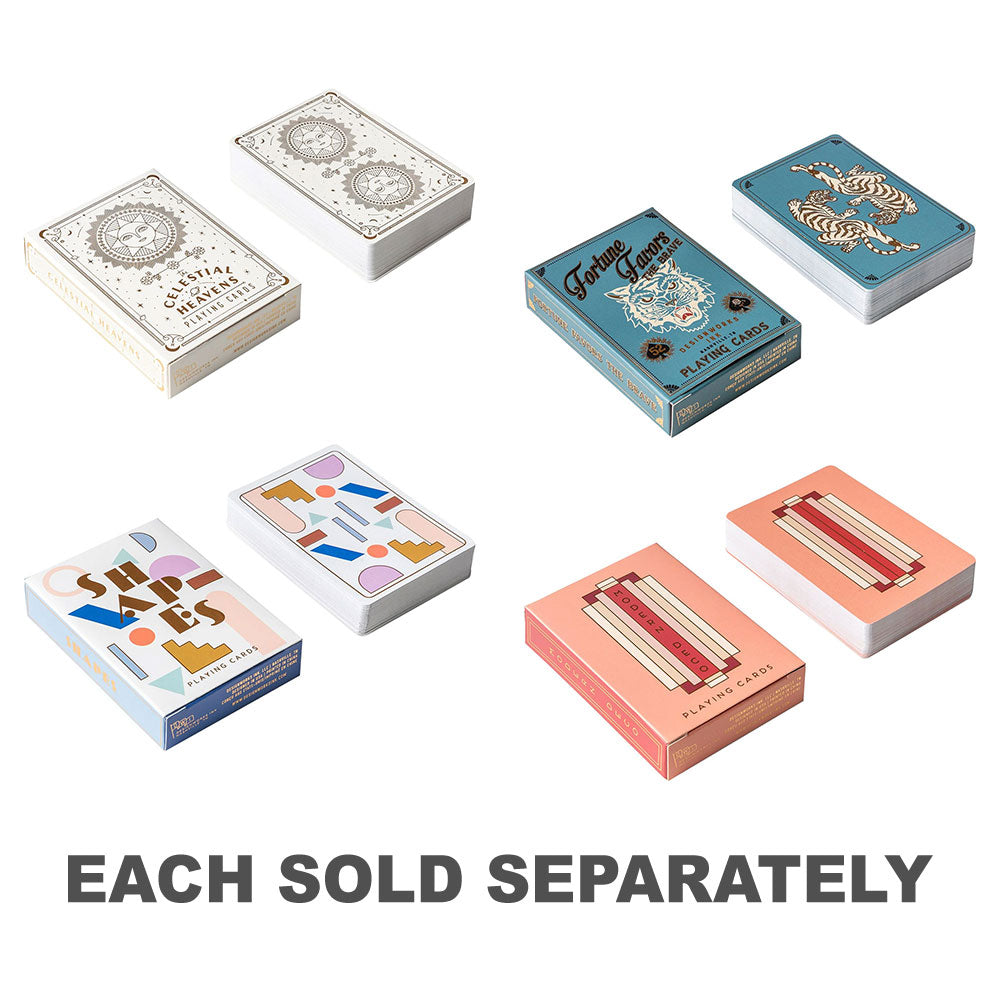 Cartes à jouer à l'encre designworks