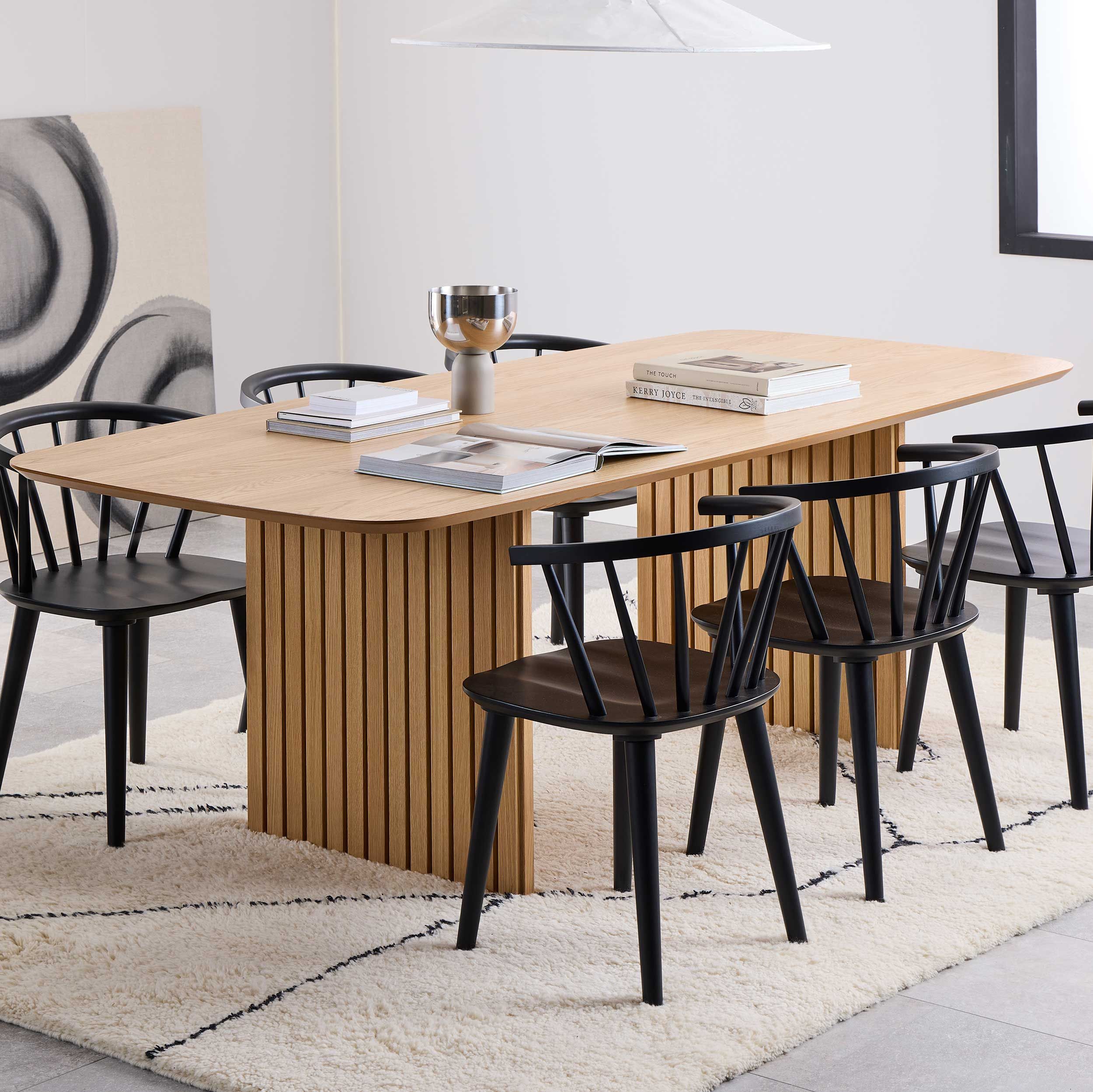 Table de salle à manger João | 220 x 105 x 75 cm | Oak design