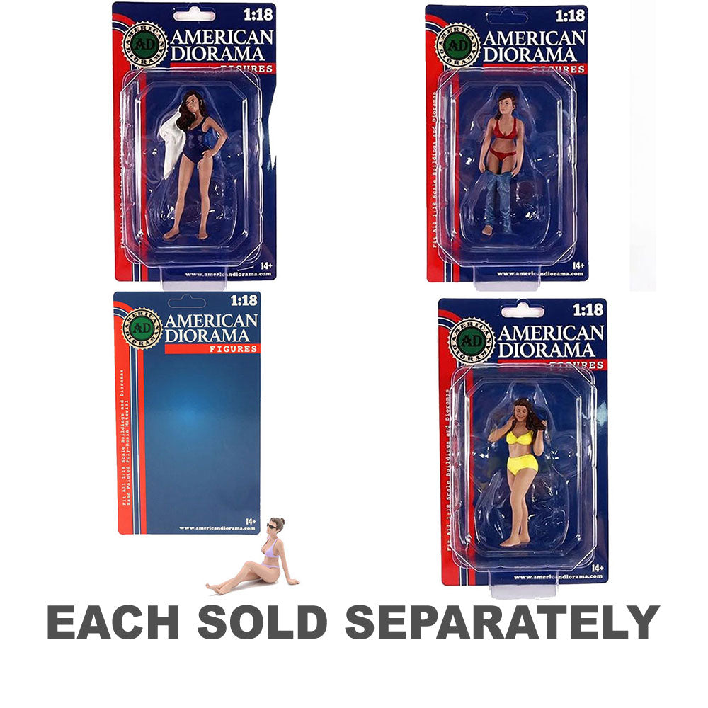 Figle de plage de la plage 1:18