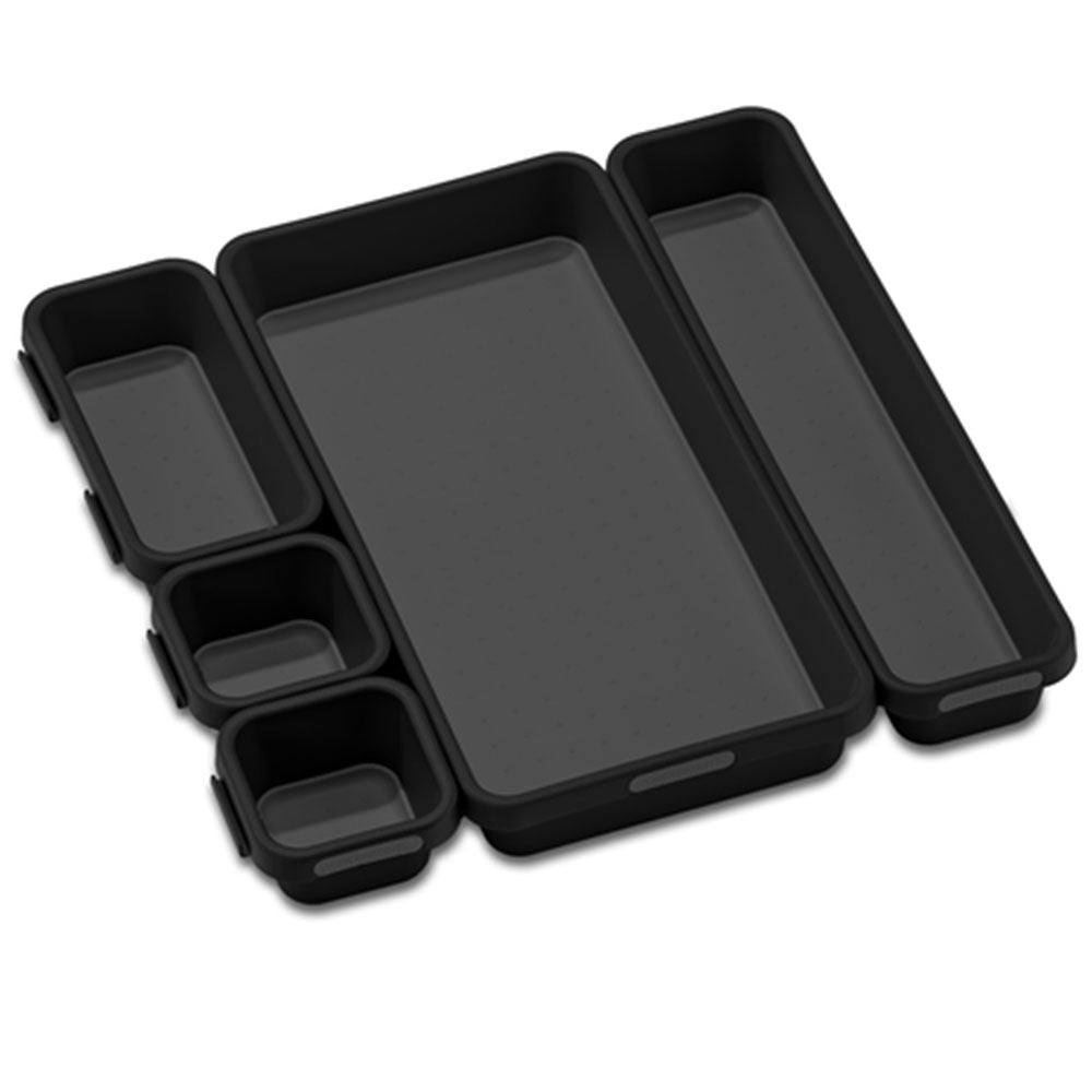 Madesmart 5 pièces carbone classique grand bin imbriqué