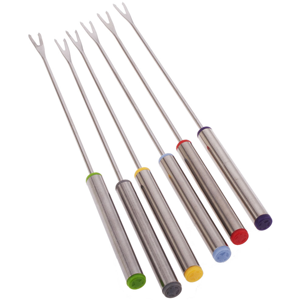 Fond de conception de bords avec poignée en acier inoxydable 6 pcs