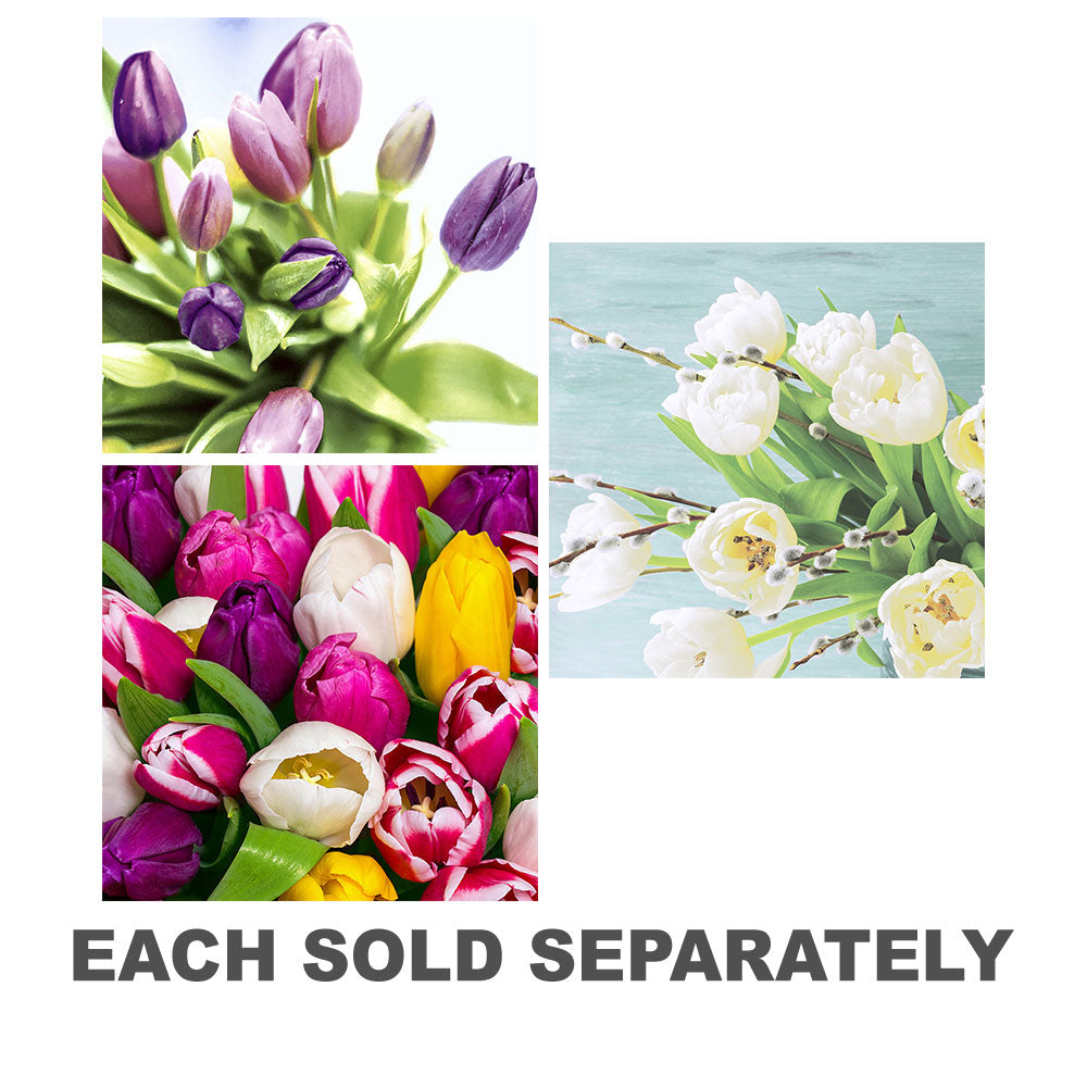 Papier + design tulipes imprimer des serviettes