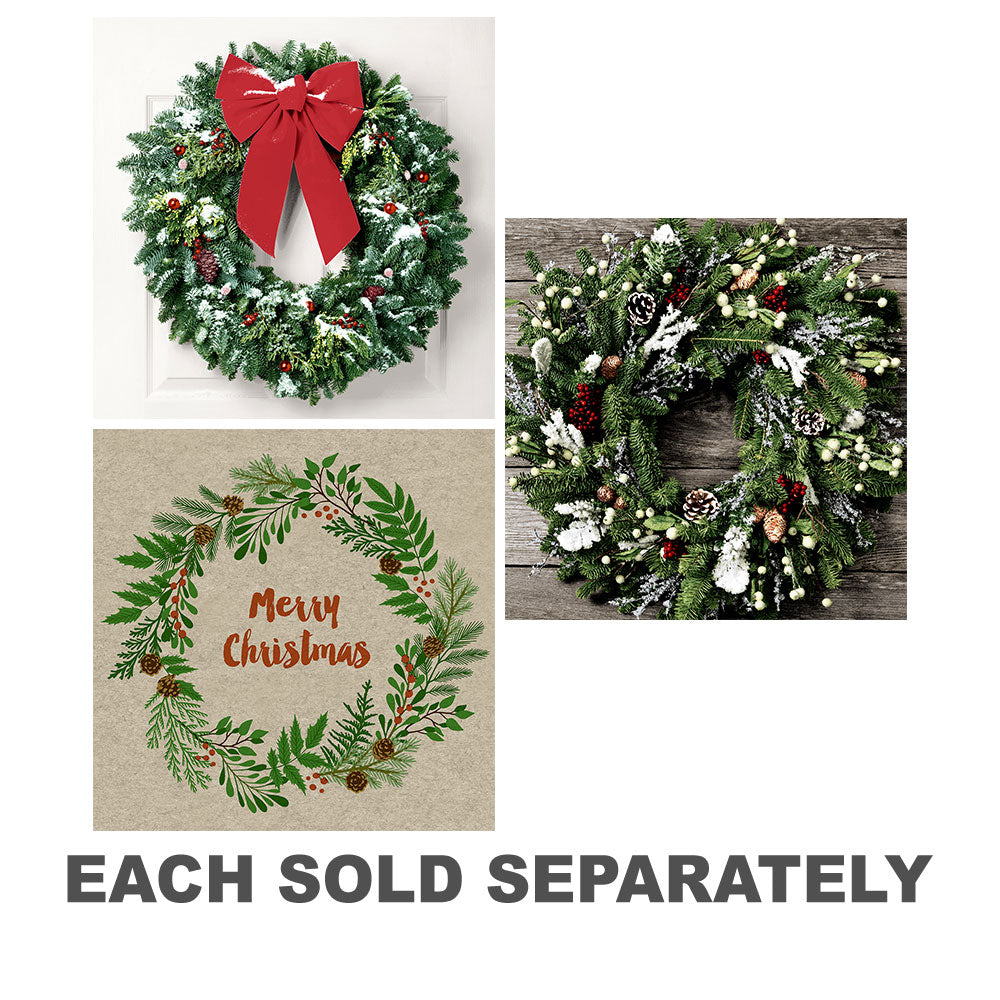 Papier + Design de Noël Couronne de chute des serviettes