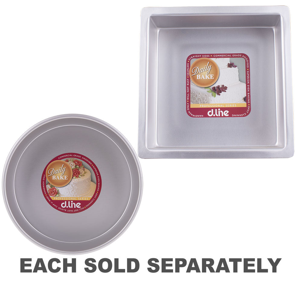 Bake quotidien 10 "Poux à gâteau profondément (25x7,5 cm de haut)